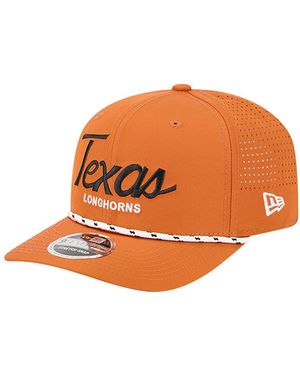 KTZ Texas Orange Texas Longhorns Script Performance Rope 9seventy Adjustable Hat