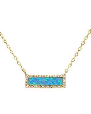 KAMARIA Reflection Necklace - Blue