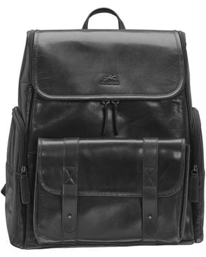 Mancini Buffalo Backpack - Black