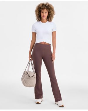 ID Ideology Studio High Rise Flare leggings Tall - White