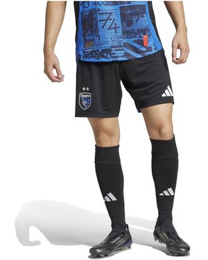 adidas San Jose Earthquakes Home 2025 Headliner Authentic Shorts - Blue
