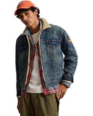Polo Ralph Lauren Denim Fleece-lined Trucker Jacket - Blue