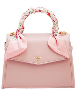 Fable England Structured Mini Tote Bag - Pink