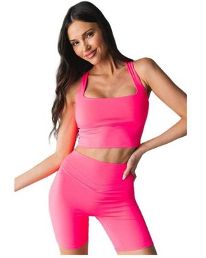 Vitaly Pulse Racer Longline - Pink