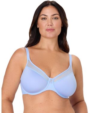 Bali One Smooth U Ultra Light Shaping Underwire Bra 3439 - Blue