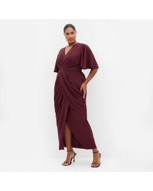 City Chic Braelynn Maxi Dress - Red