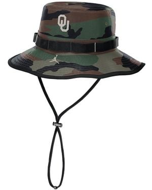 Nike Oklahoma Sooners 2024 Military Appreciation Apex Bucket Hat - Black