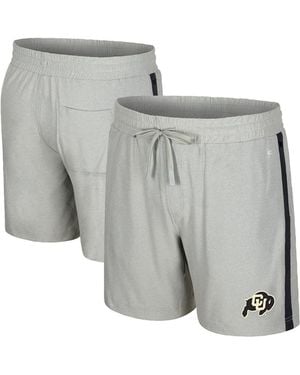 Colosseum Athletics Colorado Buffaloes Mac Shorts - Gray