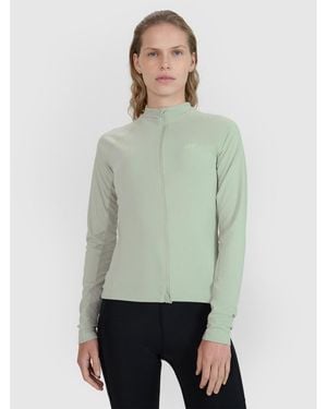 4F Zip-up Cycling Longsleeve - Green