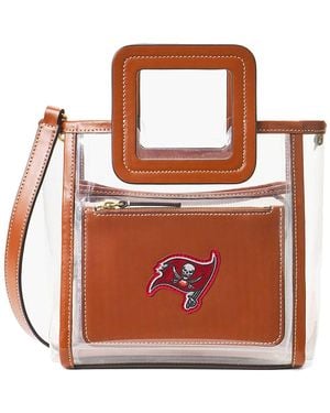 STAUD Tampa Bay Buccaneers Clear Mini Shirley Bag - Orange