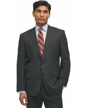 Brooks Brothers B By Classic-fit Stretch Wool Blend Suit Separates Jacket - Blue