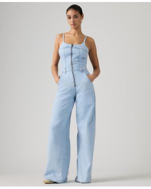 Levi's Bustier Lightweight Jumpsuit - Blue