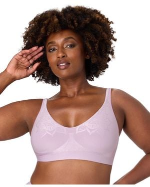 Bali Comfort Revolution Comfortflex Fit Seamless 2-ply Wireless Bra 3484 - Multicolor