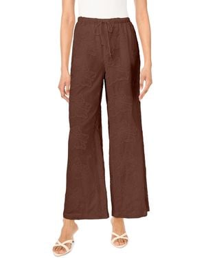 Vince Camuto Pull-on Straight-leg Pants - Brown