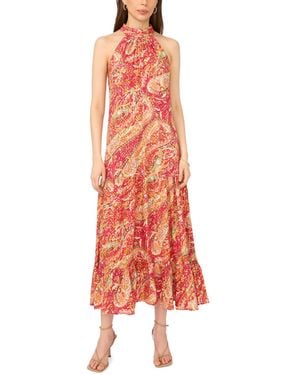 paisley halter maxi dress Floral Paisley Print Halter Neck Maxi Dress XL main image 1