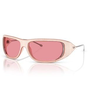 DIESEL Oval Sunglasses - Pink
