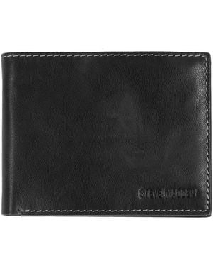 Steve Madden Antique-like Rfid Passport Case - Black