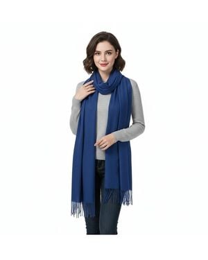 Helios Stylish Warmth Scarf - Blue