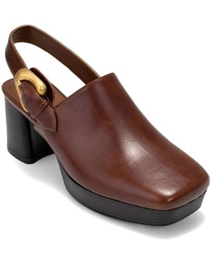 Aerosoles Shayla Heeled Slingback Pumps - Brown