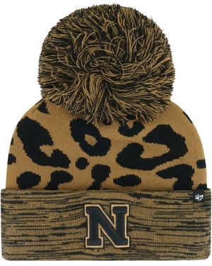'47 Nebraska Huskers Rosette Cuffed Knit Hat - Green