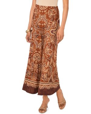 Vince Camuto High-rise Wide-leg Pants - Brown