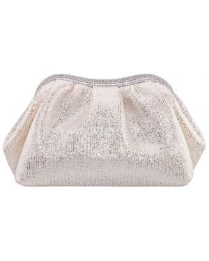 Nina Zayla Straw Small Clutch Handbag - Natural