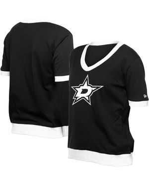 KTZ Dallas Stars Game Day Rhinestuds T-shirt - Black