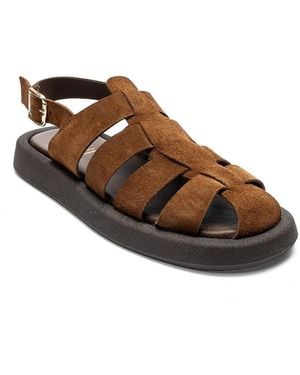 Forever & Always Shoes Forever And Always Shoes Joura Leather Sandal - Brown