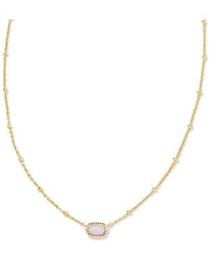 Kendra Scott 14k Gold-plated Turquoise Magnesite Pendant Necklace - Natural