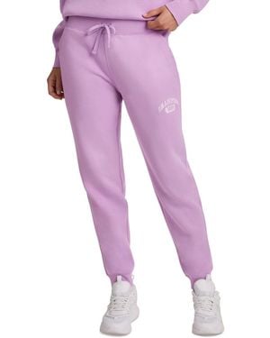 Champion Powerblend Fleece Graphic-print Sweatpants - Purple
