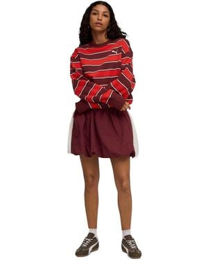 PUMA T7 Low-rise Balloon Skirt - Red
