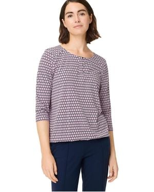 Olsen Print T-shirt - Purple