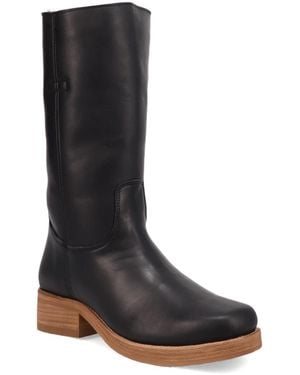 Dingo Dutton Leather Boot - Black