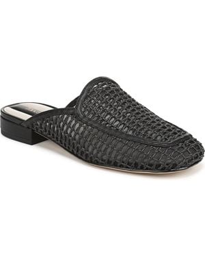 Franco Sarto Holland 2 Round Toe Mules - Black
