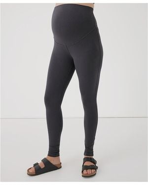 Pact Maternity On The Go-to legging Made With Organic Cotton - Blue
