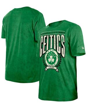 KTZ Boston Celtics Throwback Vintage Boxy Mineral Wash T-shirt - Green
