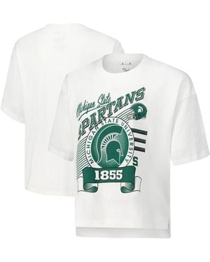 Pressbox Michigan State Spartans Rock Roll Slubâ T-shirt - Blue