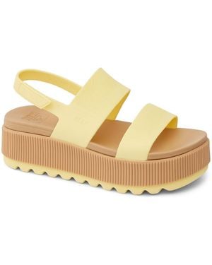 Reef Water Vista Higher Round Toe Hanging Flips - Metallic