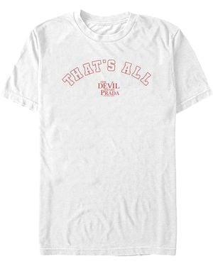 Fifth Sun The Devil Wears Prada Thats Collegiate Graphic Cotton T-shirt - White
