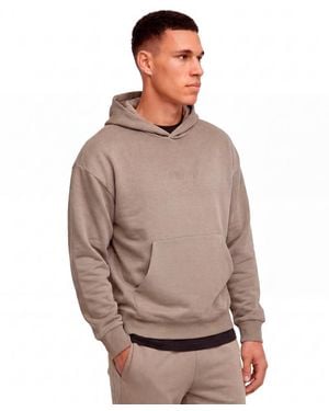 PUMA Fleece Graphic Hoodie - Brown