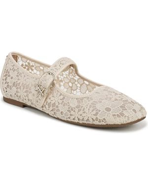 Sam & Libby Fredi Mary Jane Flats - White