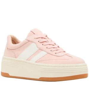 Madden Girl Livvyy Platform Lace-up Sneakers - Pink