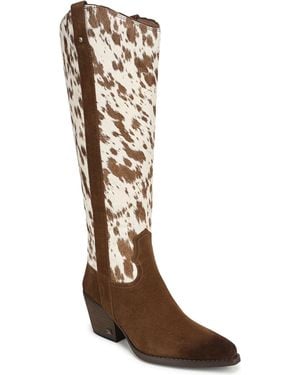 Sam Edelman Wyatt Wide-calf Riding Boot - Brown