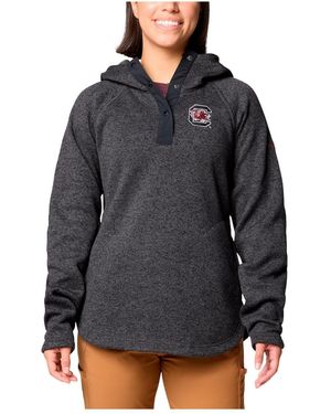 Columbia South Carolina Gamecocks Sweater Weather Raglan Pullover Hoodie - Gray