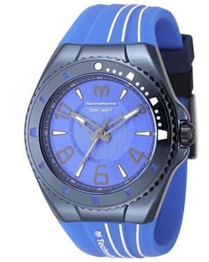 TechnoMarine Tm-525012 Racing Legends Quartz Pc21 Dial Watch - Blue