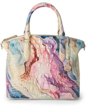 Brahmin Duxbury Leather Satchel Bag - Pink