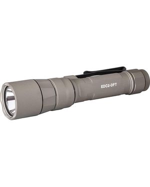 Surefire Edc2-dft Dual-fuel Turbo Everyday Carry Light - Gray