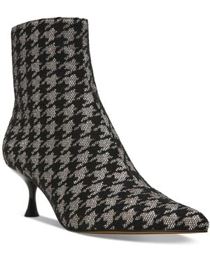 Betsey Johnson Parkker Pointed-toe Kitten-heel Booties - Black