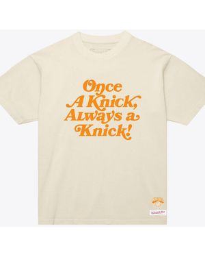 Mitchell & Ness New York Knicks Once A Knick T-shirt - White