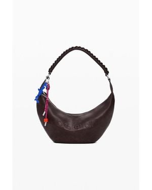 Desigual Medium 3d Logo Crossbody Bag - Brown